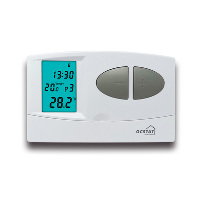 Έξυπνη οικιακής LCD επίδειξης νερού/θέρμανσης πατωμάτων θερμοστάτης δωματίων συστημάτων συνδεμένη με καλώδιο