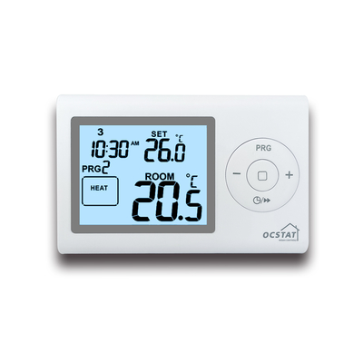 230V 7 Day Programmable LCD Wired Digital Heating Electronic Room Thermostat