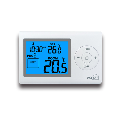 230V 7 Day Programmable LCD Wired Digital Heating Electronic Room Thermostat