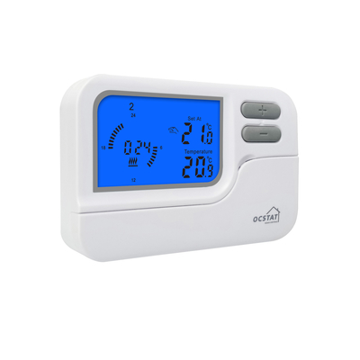 LCD Digital Display Wired Temperature Controller For HVAC System Temperature Management