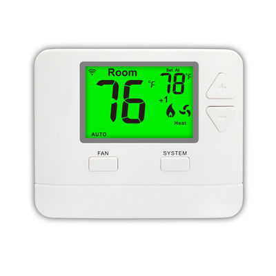 ±1C Accuracy White Heating Room Thermostat for Customized Temperature Settings