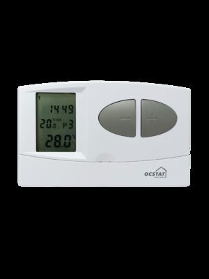 Intellectual and Digital HVAC Thermostat 24VAC Or Battery Power Supply