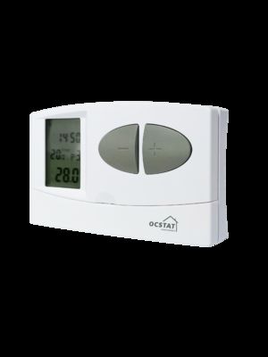 Intellectual and Digital HVAC Thermostat 24VAC Or Battery Power Supply