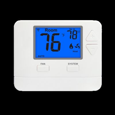 24VAC Or Battery Powered Air Conditioning Thermostat System Intellectual Smart Control Technology