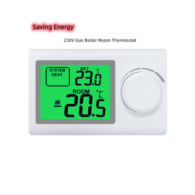 Riseem Digital Display Style Boiler Room Thermostat with Temperature Control and Programmable Function