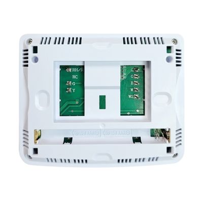 EM.HEAT System Operation Mode Heat Pump Thermostat with ±1°C Accuracy and Long-Lasting White Design
