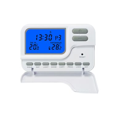 7 Day Programmability Boiler Temperature Control Room Thermostat for Heating and Cooling System