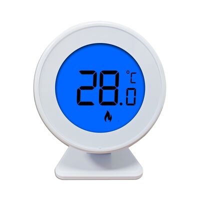 230V Temperature measurement accuracy ±1°C at 20°C Boiler Temperature Control Thermostat system offering orange blue green backlight color options for thermal process control