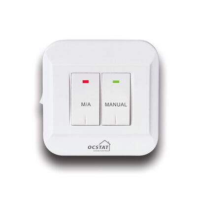 White Color Room Thermostat Wireless Central Heating Control Systems