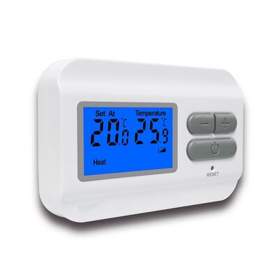 System Operation Mode OFF Electronic Room Boiler Thermostats Adjustable Temperature Range 5°C to 32°C in 0.5°C Increments Temperature Control Solution