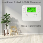 2 Heat 1 Cool NTC Relay 24V Digital Air Conditioner Thermostat