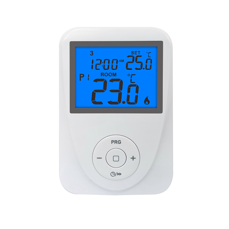 230VAC Gas Boiler Digital Thermostat / Programmable Thermostat 7 Day
