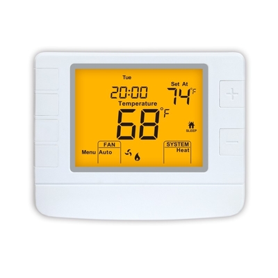 Riseem Λευκό χρώμα ψηφιακή θέρμανση HVAC δωμάτιο 24V οικιακό θερμοστάτη με 5/1/1 προγραμματιζόμενο
