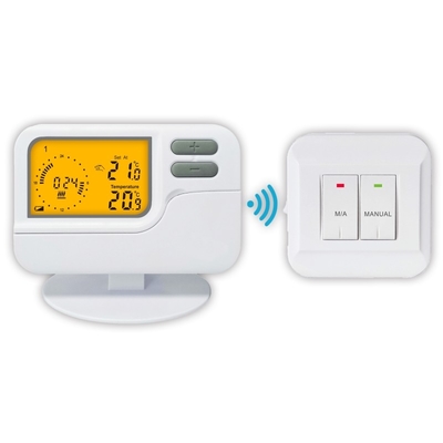 Ασύρματο κλιματιστικό Riseem 230V RF Δωμάτιο Εβδομαδιαίο προγραμματιζόμενο θερμοστάτη με κλειδαριά πληκτρολογίου