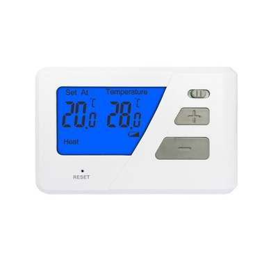 Riseem Blue Backlight Digital Wired Non-programmable Room Thermostat Για ηλεκτρικό σύστημα θέρμανσης