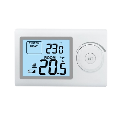 Riseem ABS μη προγραμματιζόμενο θερμοστάτη, LCD οθόνη κλιματιστικό θερμοκρασία δωματίου θερμοστάτη
