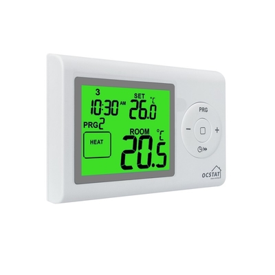 Riseem 230V LCD NTC Ψηφιακό Προγραμματιζόμενο Δωμάτιο Κεραμίδας Κεραμίδας Απλό Θερμοστάτη για το σπίτι και το γραφείο