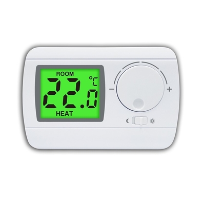 Riseem 230V LCD ψηφιακή οθόνη Ηλεκτρονικό θερμοστάτη για το σπίτι μη προγραμματιζόμενο με αισθητήρα NTC