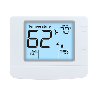 Riseem LCD ψηφιακό 24V 1 θερμότητα 1 ψύξη κλιματισμός μη προγραμματιζόμενος θερμοστάτης για το σπίτι HVAC με αισθητήρα NTC