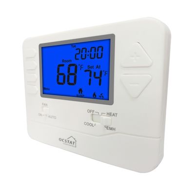 Heagstat 24V 2 θερμότητα 1 ψύξη ρυθμιζόμενο προγραμματιζόμενο οικιακό θερμοστάτη για αντλία θερμότητας