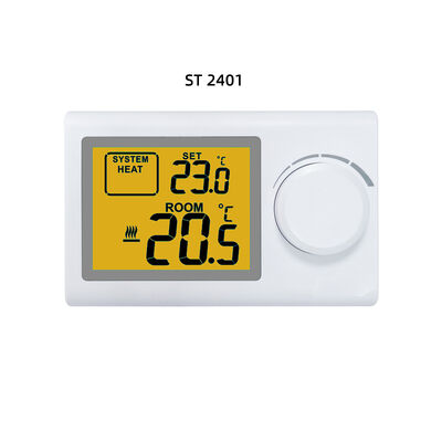 DC 2x AAA 1,5V με αλκαλική μπαταρία Θερμοστάτης λεβητοστάσιου Θερμοστάτης Θερμότητας Διακόπτης Ψύξης Έλεγχος θερμοκρασίας Εξασφάλιση λειτουργίας του λέβητα