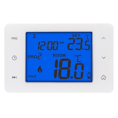 Θερμοστάτης HVAC με οθόνη αφής / Ψηφιακός θερμοστάτης αντλίας θερμότητας με μπαταρία 2*ΑΑΑ