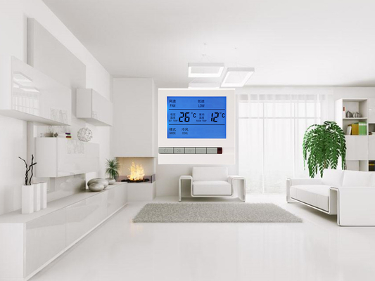 Riseem ABS+PC Ψηφιακό θερμοστάτη θερμοκρασίας για κλιματισμό Προσαρμόσιμο χρώμα