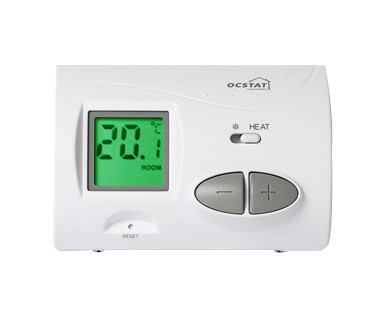 Riseem 868mhz 230V Θερμοστάτη θερμοσίφωνα θερμοσίφωνα για το υπόγειο Μεγάλο κουμπί