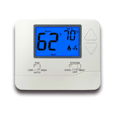Riseem 24V LCD καλωδιακό κλιματιστικό PTAC Θερμοστάτη μη προγραμματιζόμενο για οικιακή χρήση