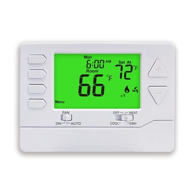 Riseem 24VAC 2 θερμότητα 1 ψύξη HVAC Κεντρικό θερμοστάτη θέρμανσης με αισθητήρα NTC
