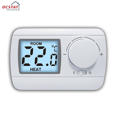 Riseem 230V AC 50Hz Σύρματος θερμοστάτης θέρμανσης για σύστημα HVAC λέβητα