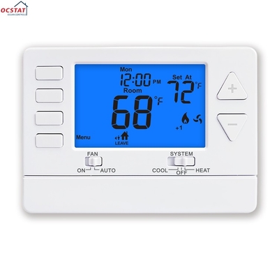 Riseem ABS 24V Προγραμματιζόμενο Πολλαπλό Στάδιο Καλύτερο Οικιακό Θερμοστάτη για Κλιματιστικό