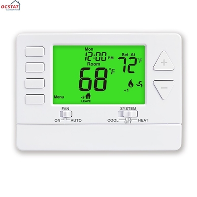 Riseem Ψηφιακό LCD μπαταρία 24V Ηλεκτρονικό δωμάτιο 7 ημερών Προγραμματισμός Θερμοστάτη για έλεγχο της θερμοκρασίας