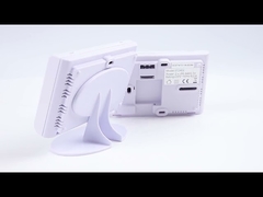 ABS OEM ODM Μπλε οθόνη LCD RF Ψηφιακός θερμοστάτης δωματίου θέρμανσης και ψύξης