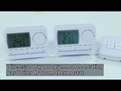 Ασύρματος αισθητήρας θερμοστατών NTC δωματίων λεβήτων αερίου ABS E7RF 230V για τη θέρμανση πατωμάτων